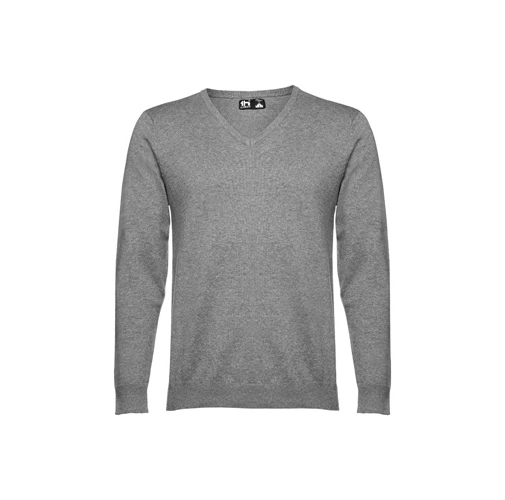 gris matizado THC MILAN. Jersey con cuello en \