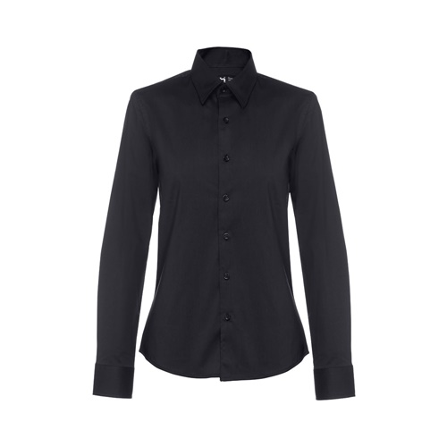 black THC PARIS WOMEN. Camisa de popelina para mujer