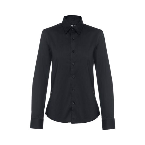 black THC PARIS WOMEN. Camisa de popelina para mujer
