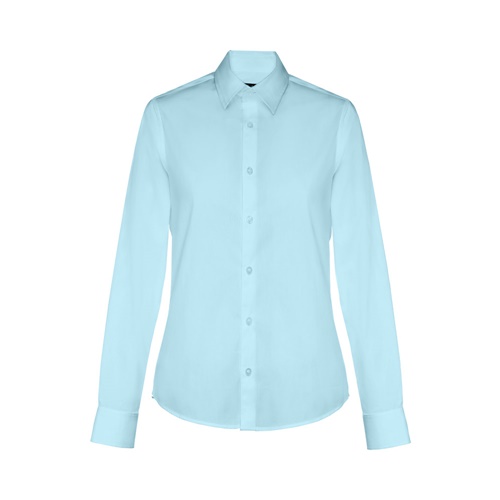 azul claro THC PARIS WOMEN. Camisa de popelina para mujer