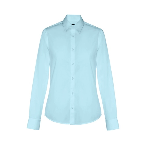 azul claro THC PARIS WOMEN. Camisa de popelina para mujer