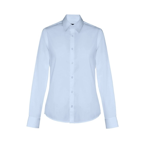 azul claro THC PARIS WOMEN. Camisa de popelina para mujer