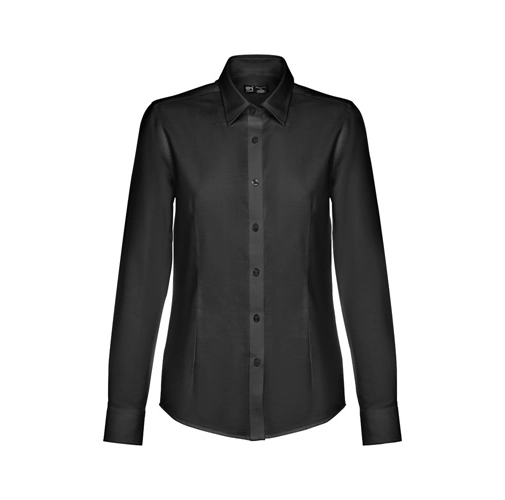 black THC TOKYO WOMEN. Camisa oxford para mujer