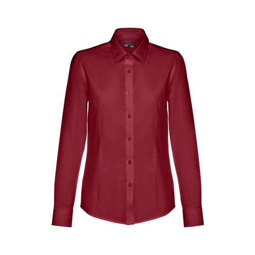 burdeos THC TOKYO WOMEN. Camisa oxford para mujer