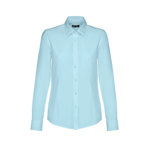 azul claro THC TOKYO WOMEN. Camisa oxford para mujer