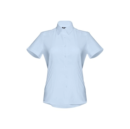 THC LONDON WOMEN. Camisa Oxford de manga corta para mujer