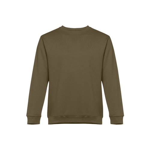 verde militar THC DELTA. Sudadera unisex