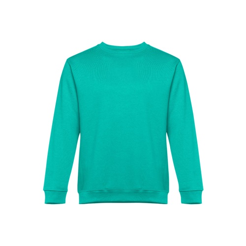 verde turquesa THC DELTA. Sudadera unisex