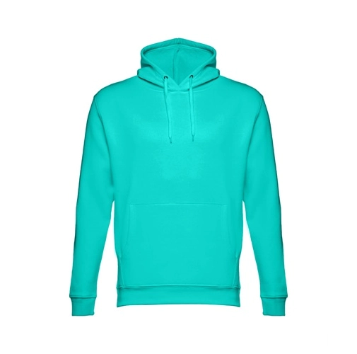 verde turquesa THC PHOENIX. Sudadera unisex, con capucha