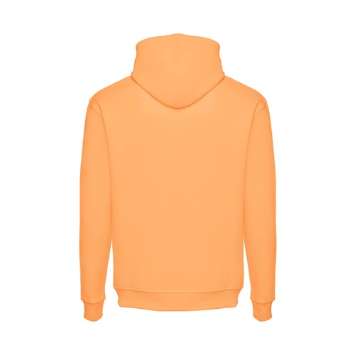 naranja coral THC PHOENIX. Sudadera unisex, con capucha