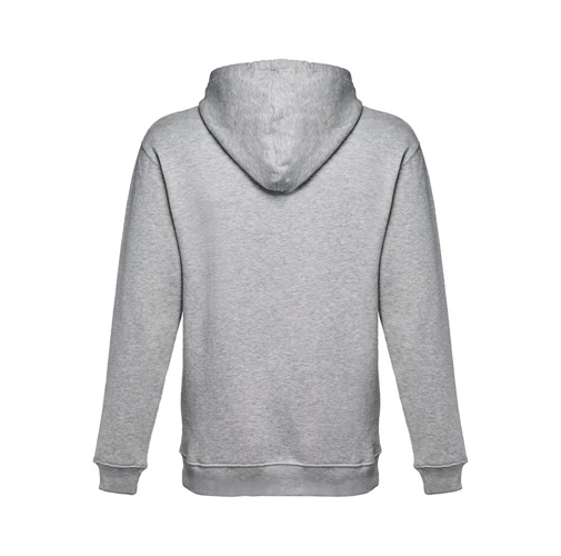 gris claro matizado THC PHOENIX. Sudadera unisex, con capucha