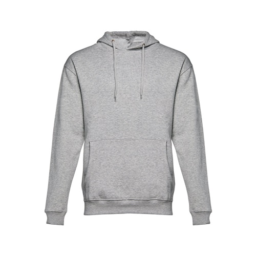 gris claro matizado THC PHOENIX. Sudadera unisex, con capucha