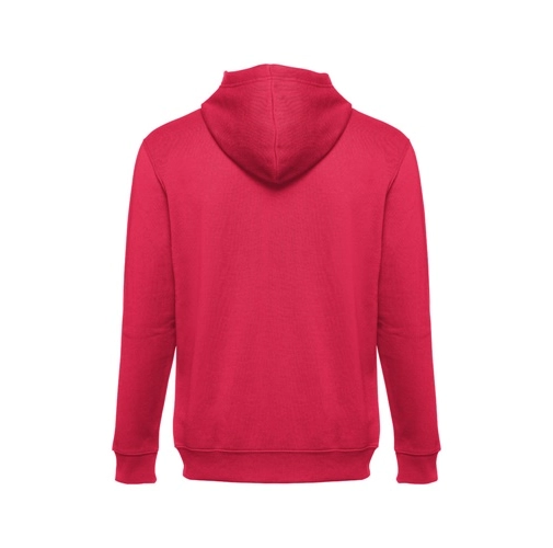 red THC AMSTERDAM. Sudadera para hombre, con cremallera y capucha