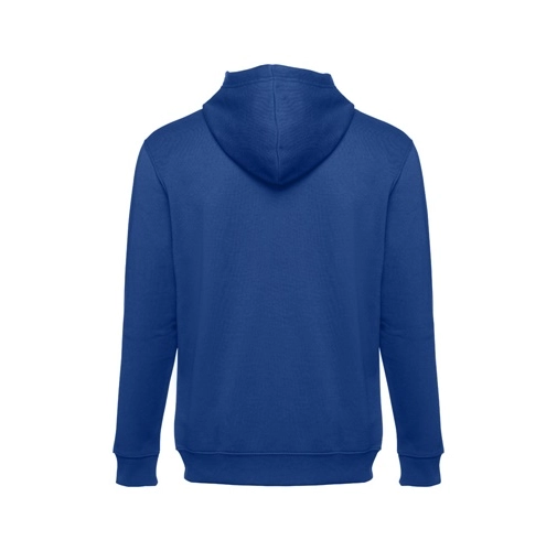 azul royal THC AMSTERDAM. Sudadera para hombre, con cremallera y capucha
