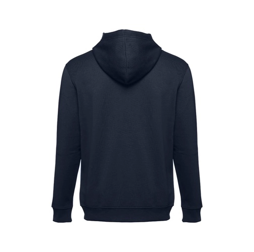 azul marino THC AMSTERDAM. Sudadera para hombre, con cremallera y capucha