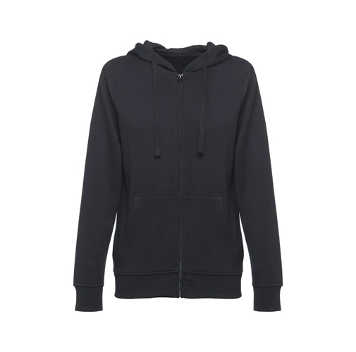 THC AMSTERDAM WOMEN. Sudadera para mujer, con cremallera y capucha