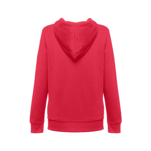 red THC AMSTERDAM WOMEN. Sudadera para mujer, con cremallera y capucha