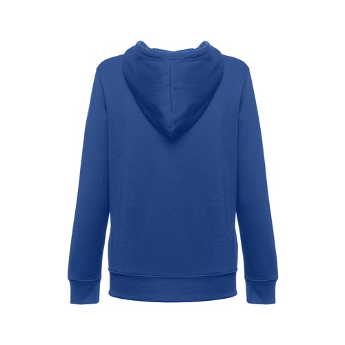 azul royal THC AMSTERDAM WOMEN. Sudadera para mujer, con cremallera y capucha
