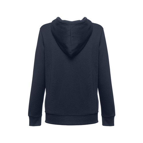 azul marino THC AMSTERDAM WOMEN. Sudadera para mujer, con cremallera y capucha