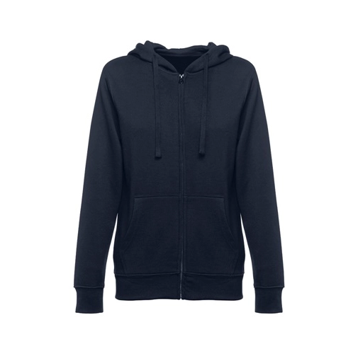 THC AMSTERDAM WOMEN. Sudadera para mujer, con cremallera y capucha