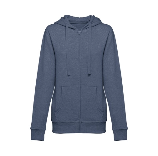 THC AMSTERDAM WOMEN. Sudadera para mujer, con cremallera y capucha