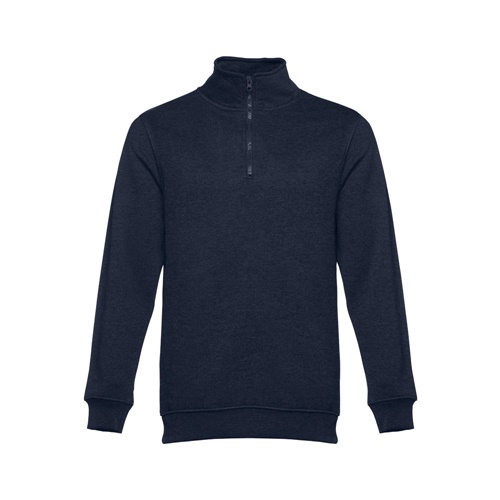 azul marino THC BUDAPEST. Sudadera unisex