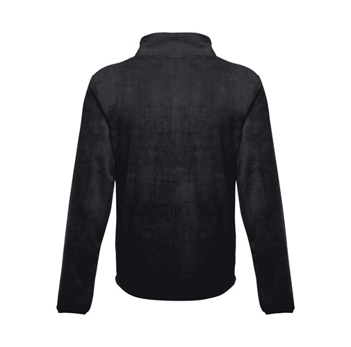 black THC HELSINKI. Chaqueta polar para hombre, con cremallera