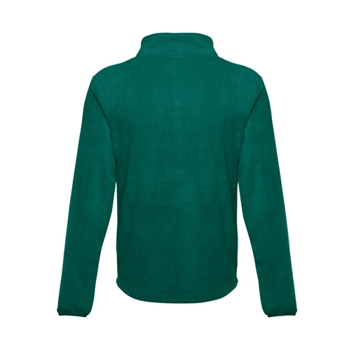 verde oscuro THC HELSINKI. Chaqueta polar para hombre, con cremallera