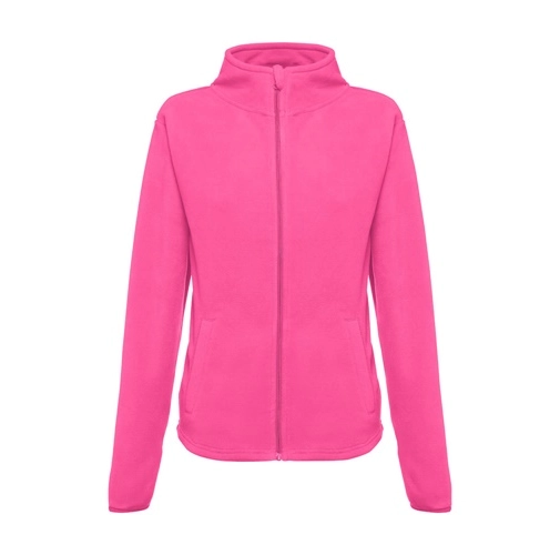 pink THC HELSINKI WOMEN. Chaqueta polar para mujer, con cremallera