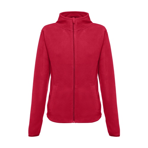 red THC HELSINKI WOMEN. Chaqueta polar para mujer, con cremallera
