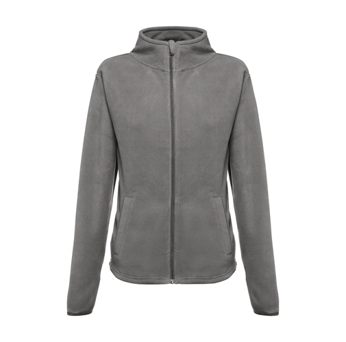 gray THC HELSINKI WOMEN. Chaqueta polar para mujer, con cremallera