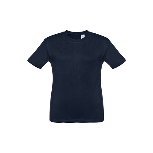 azul marino THC QUITO. Camiseta de niños unisex