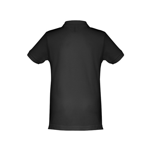 black THC ADAM KIDS. Polo de niños unisex