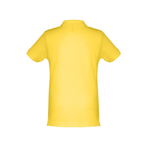 yellow THC ADAM KIDS. Polo de niños unisex