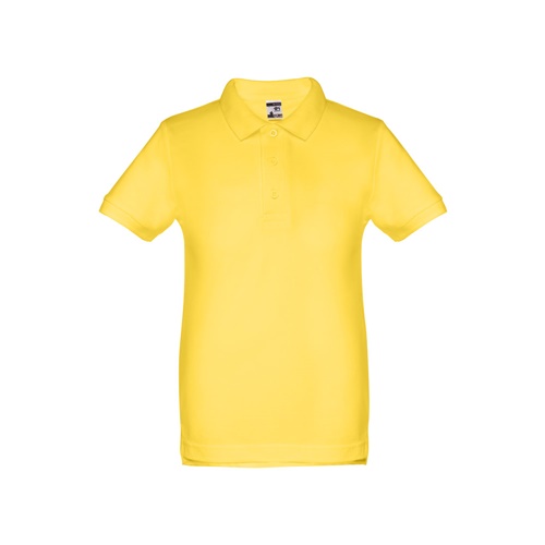 yellow THC ADAM KIDS. Polo de niños unisex