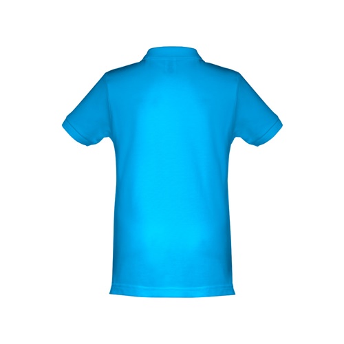 azul aqua THC ADAM KIDS. Polo de niños unisex