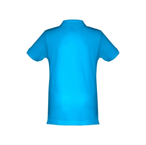 azul aqua THC ADAM KIDS. Polo de niños unisex