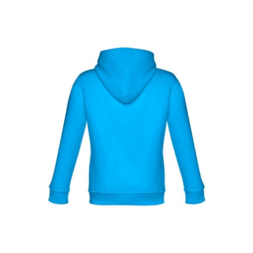 azul aqua THC PHOENIX KIDS. Sudadera unisex para niños, con capucha