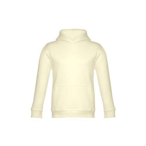 amarillo pastel THC PHOENIX KIDS. Sudadera unisex para niños, con capucha