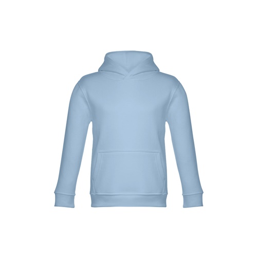 azul pastel THC PHOENIX KIDS. Sudadera unisex para niños, con capucha