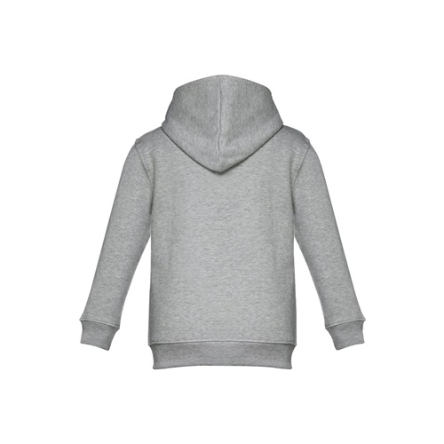 gris claro matizado THC PHOENIX KIDS. Sudadera unisex para niños, con capucha