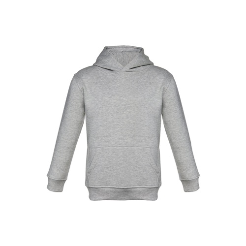 gris claro matizado THC PHOENIX KIDS. Sudadera unisex para niños, con capucha