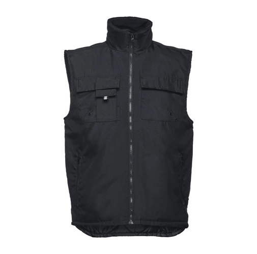 black THC STOCKHOLM. Chaleco acolchado, con forro