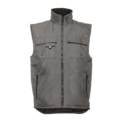 gray THC STOCKHOLM. Chaleco acolchado, con forro