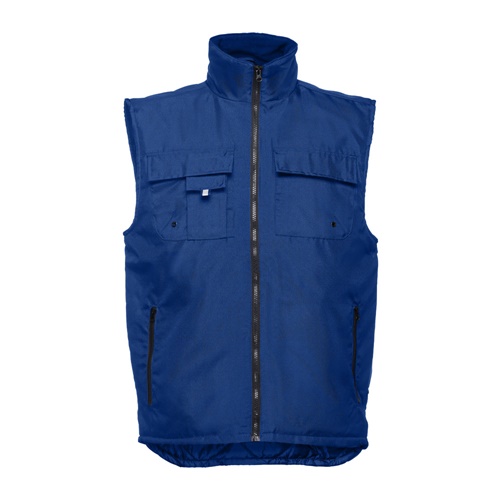 azul royal THC STOCKHOLM. Chaleco acolchado, con forro