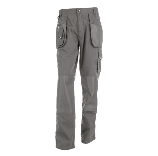 gray THC WARSAW. Pantalones de trabajo para hombre