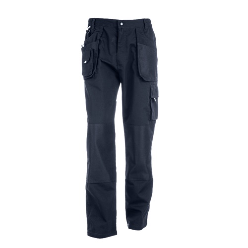 azul marino THC WARSAW. Pantalones de trabajo para hombre