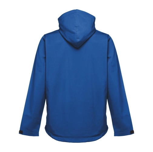 THC ZAGREB. Chaqueta softshell para hombre, con capucha removible
