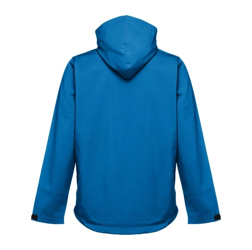 THC ZAGREB. Chaqueta softshell para hombre, con capucha removible