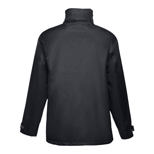 black THC LIUBLIANA. Parka unisex acolchada